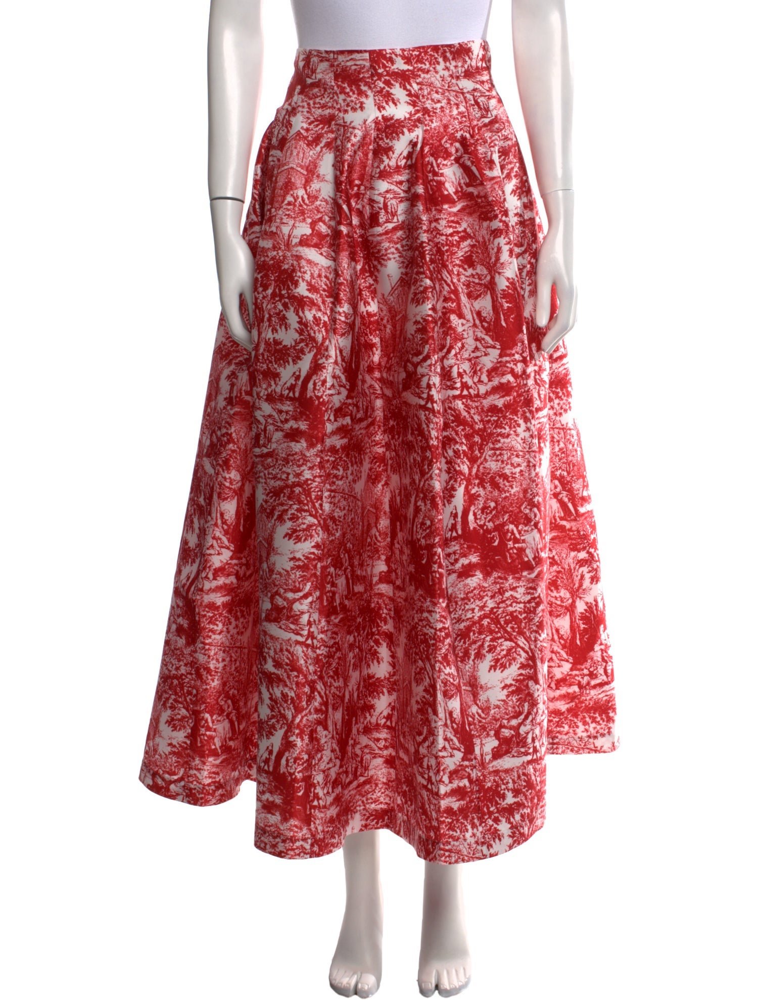 Philosophy di Lorenzo Serafini Floral Print Midi Length Skirt w/ Tags