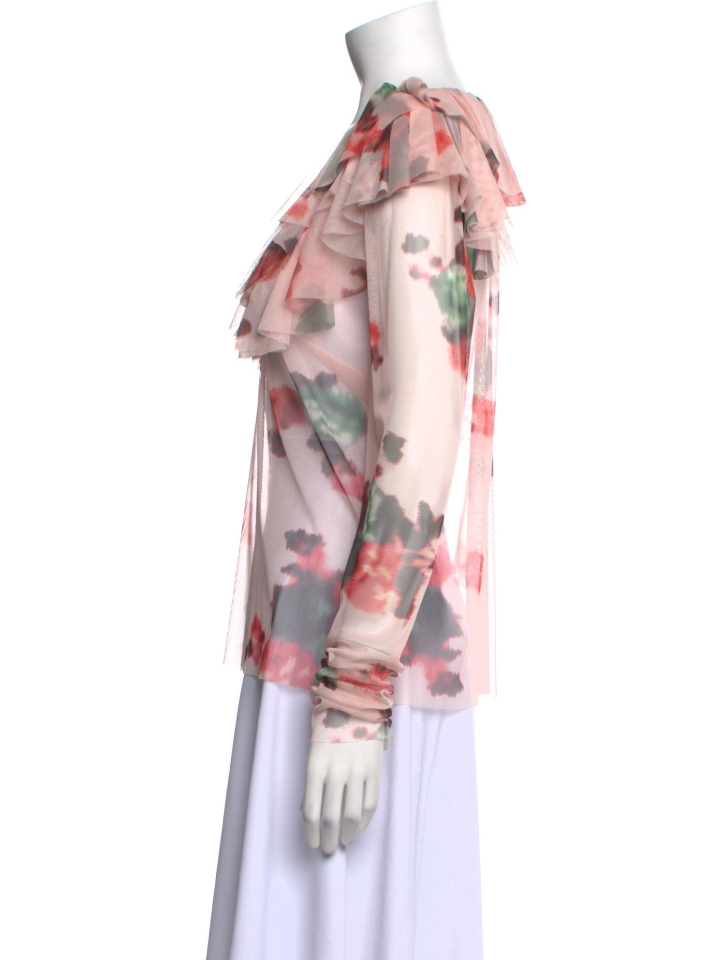 Philosophy di Lorenzo Serafini Floral Print V-Neck Blouse