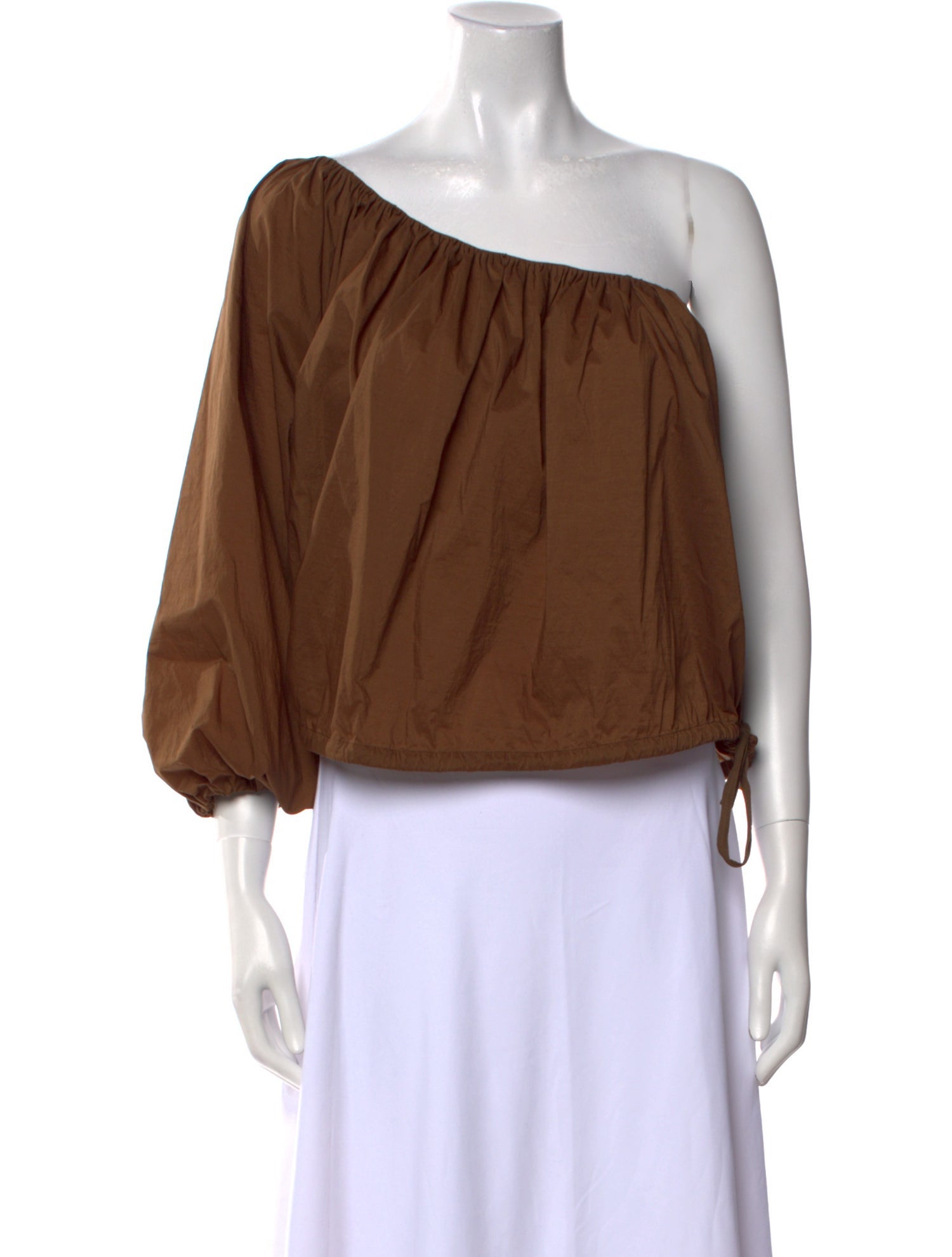 Philosophy di Lorenzo Serafini One-Shoulder Three-Quarter Sleeve Blouse w/ Tags