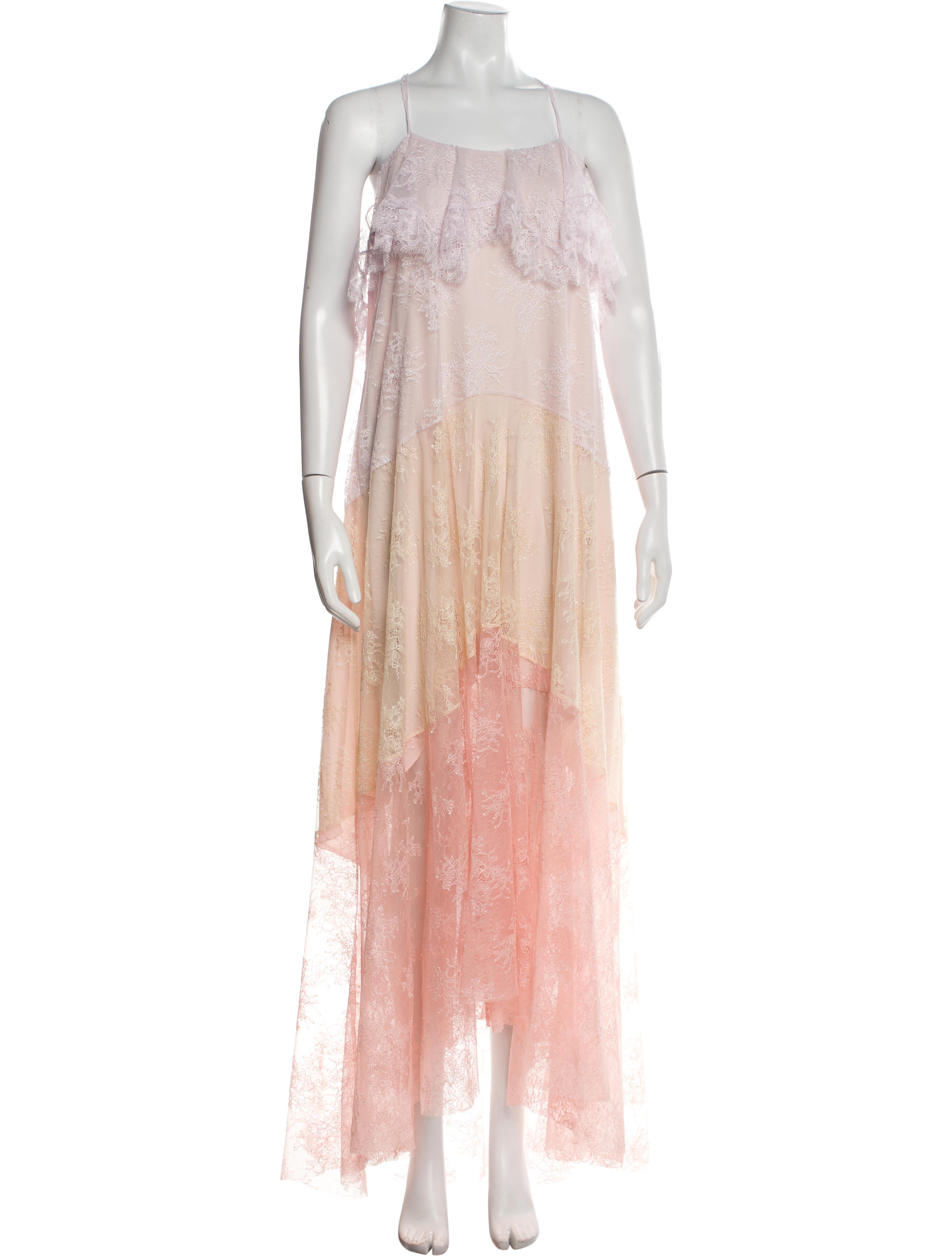 Philosophy di Lorenzo Serafini Plaid Print Long Dress