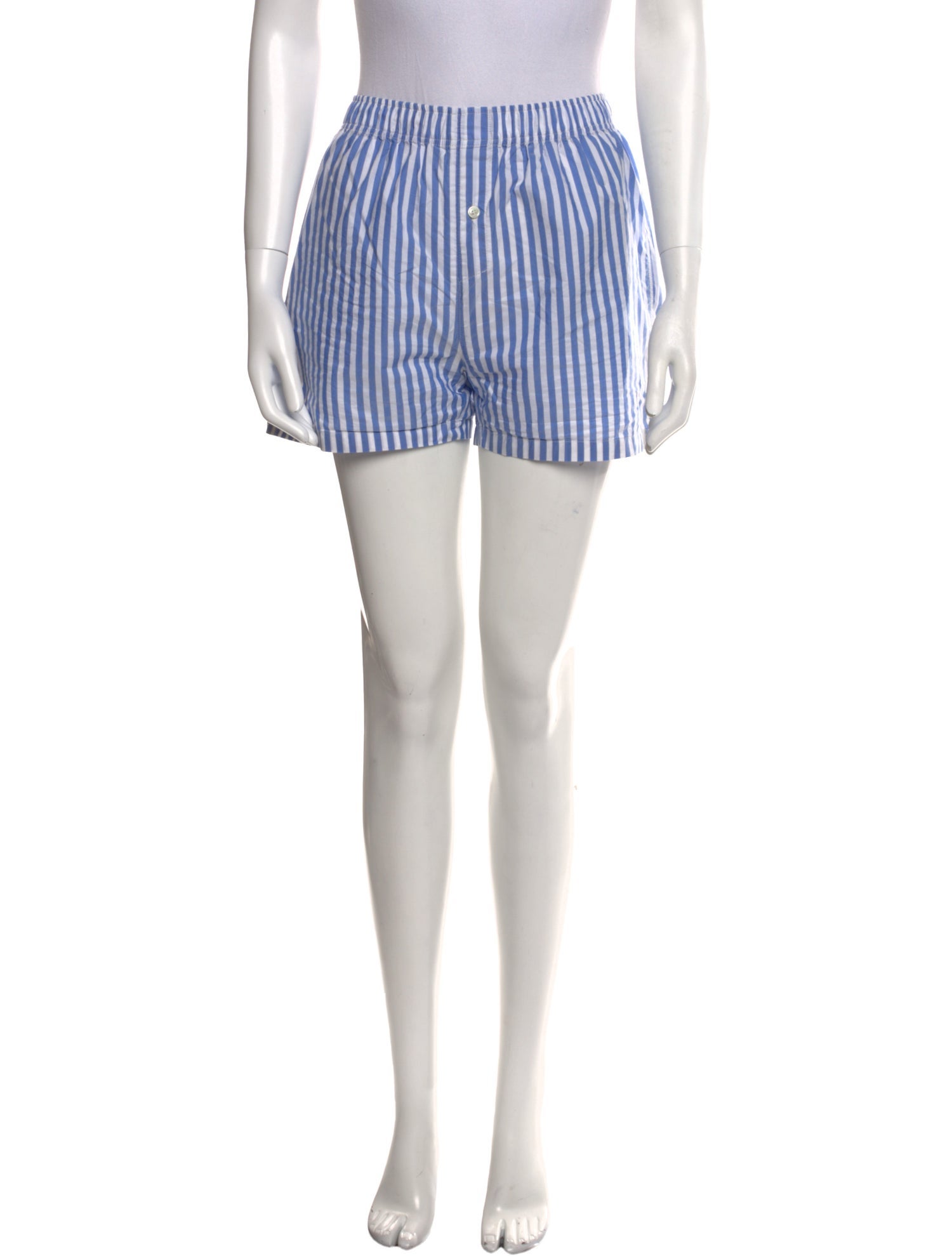 Philosophy di Lorenzo Serafini Striped Mini Shorts