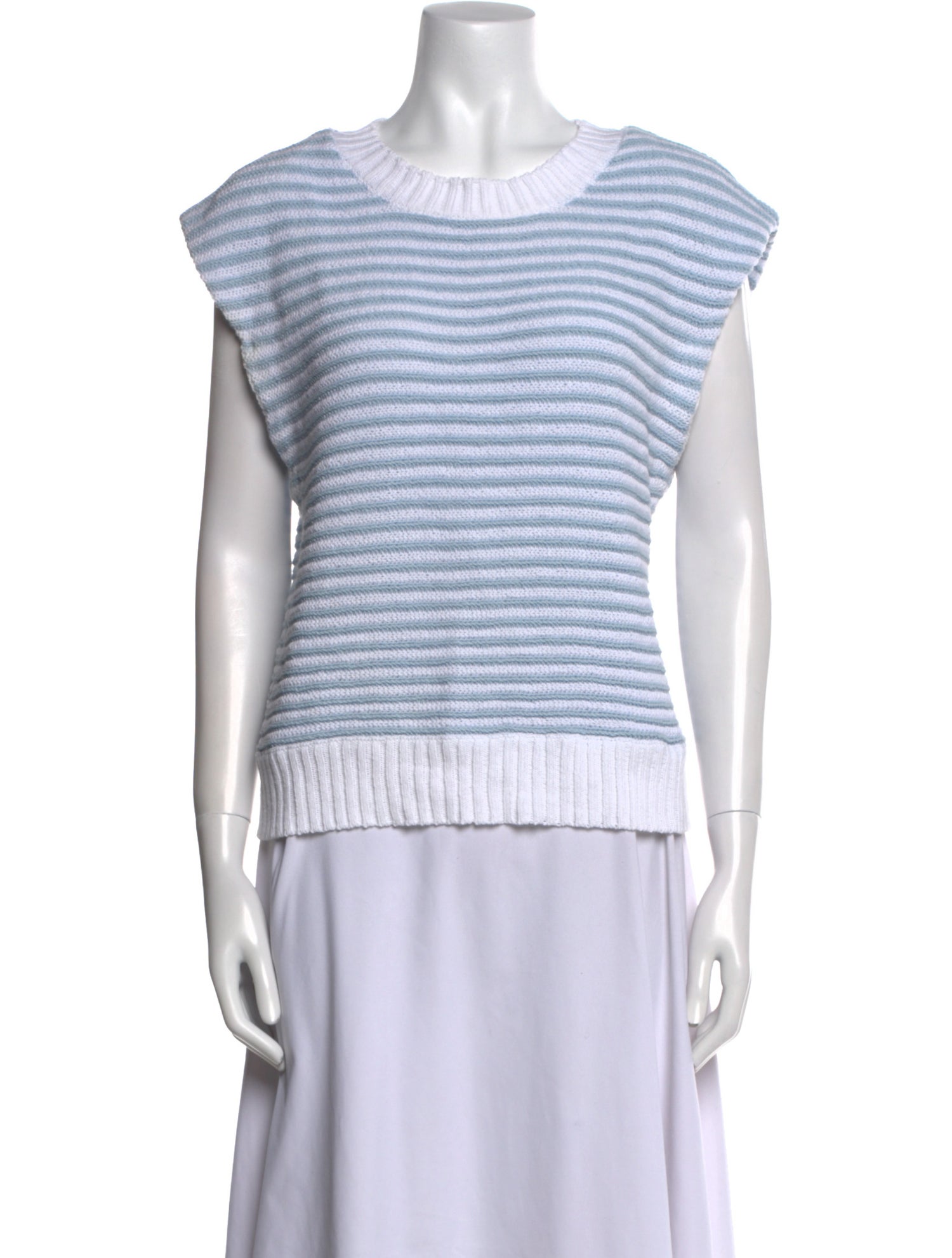 Philosophy di Lorenzo Serafini Striped Scoop Neck Sweater