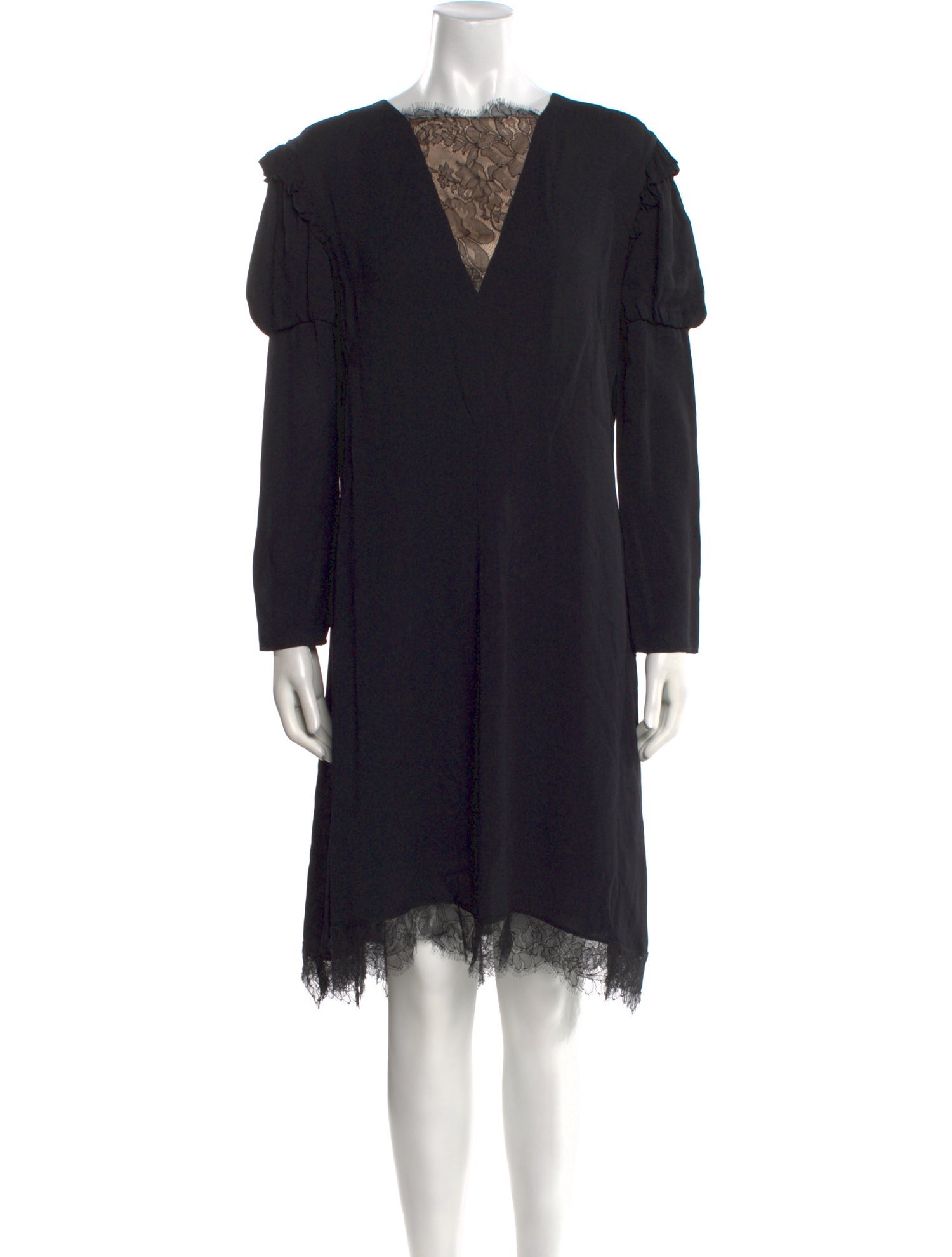 Philosophy di Lorenzo Serafini Crew Neck Knee-Length Dress