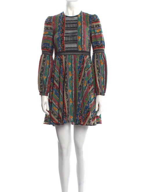 Philosophy di Lorenzo Serafini Silk Mini Dress