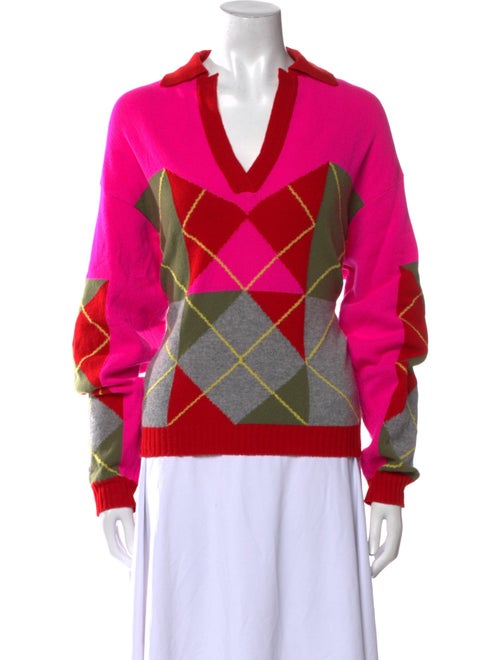 Philosophy di Lorenzo Serafini Virgin Wool Printed Sweater
