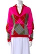 Philosophy di Lorenzo Serafini Virgin Wool Printed Sweater
