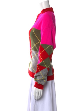 Philosophy di Lorenzo Serafini Virgin Wool Printed Sweater