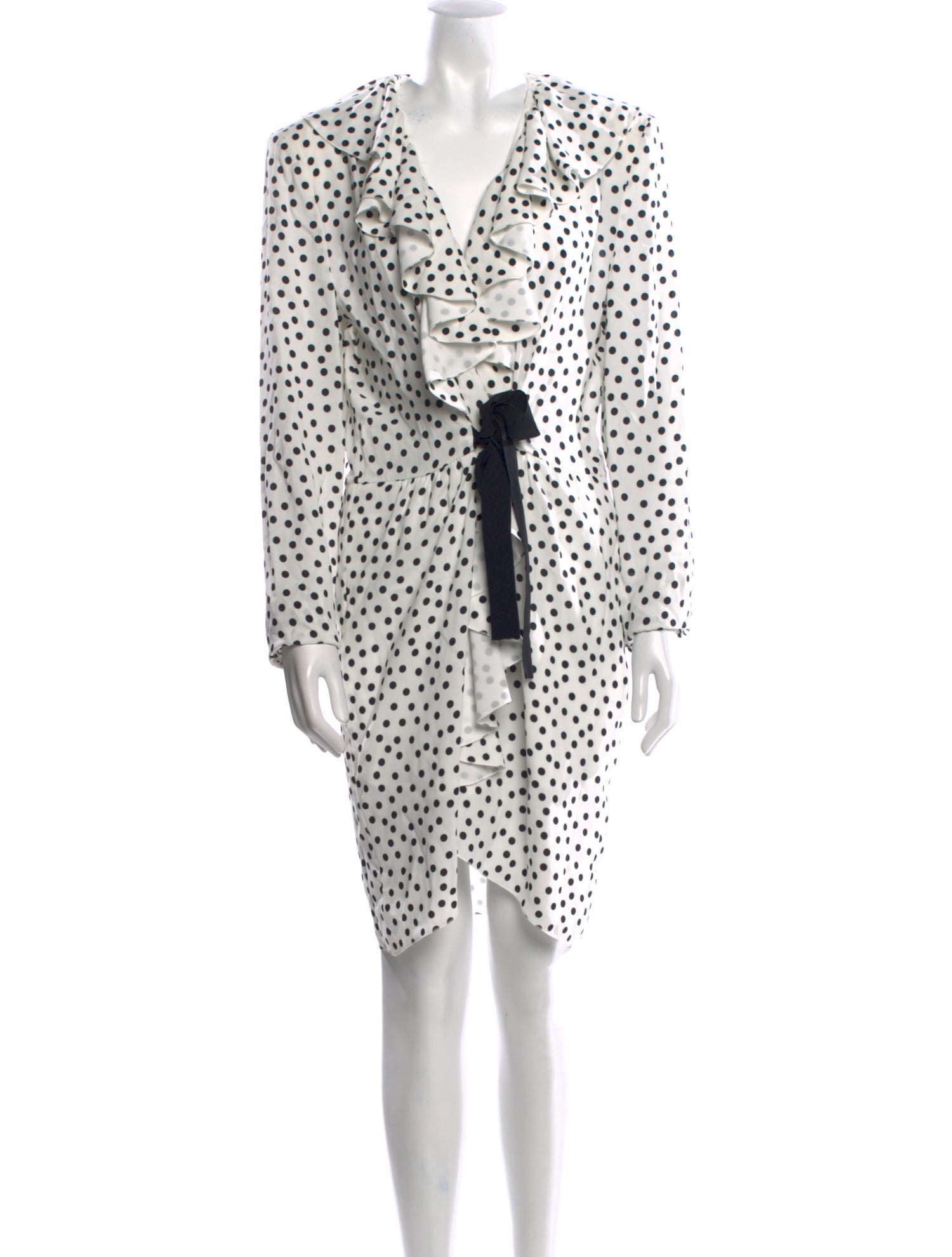 Philosophy di Lorenzo Serafini Polka Dot Print Knee-Length Dress