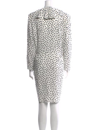 Philosophy di Lorenzo Serafini Polka Dot Print Knee-Length Dress