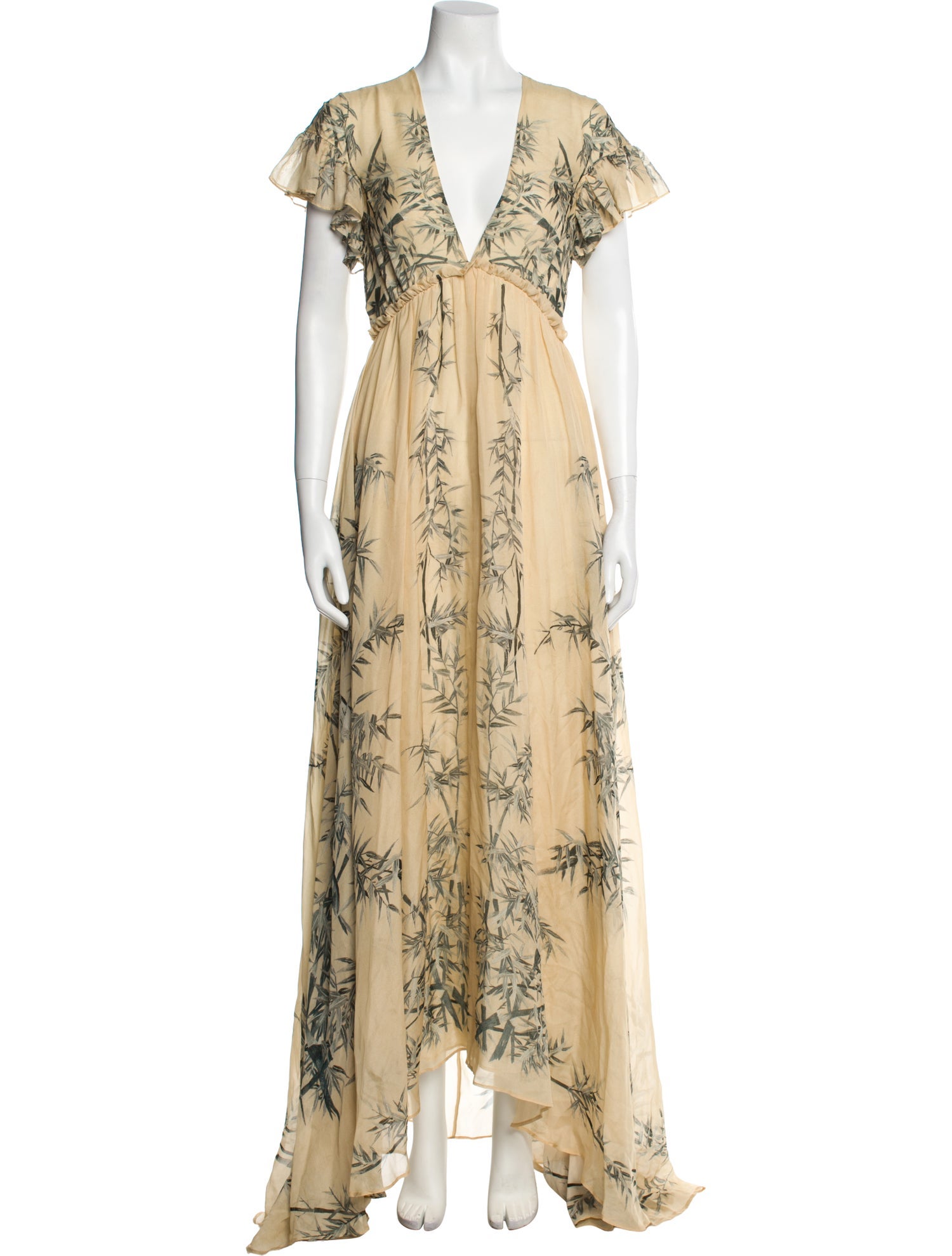 Philosophy di Lorenzo Serafini Silk Long Dress