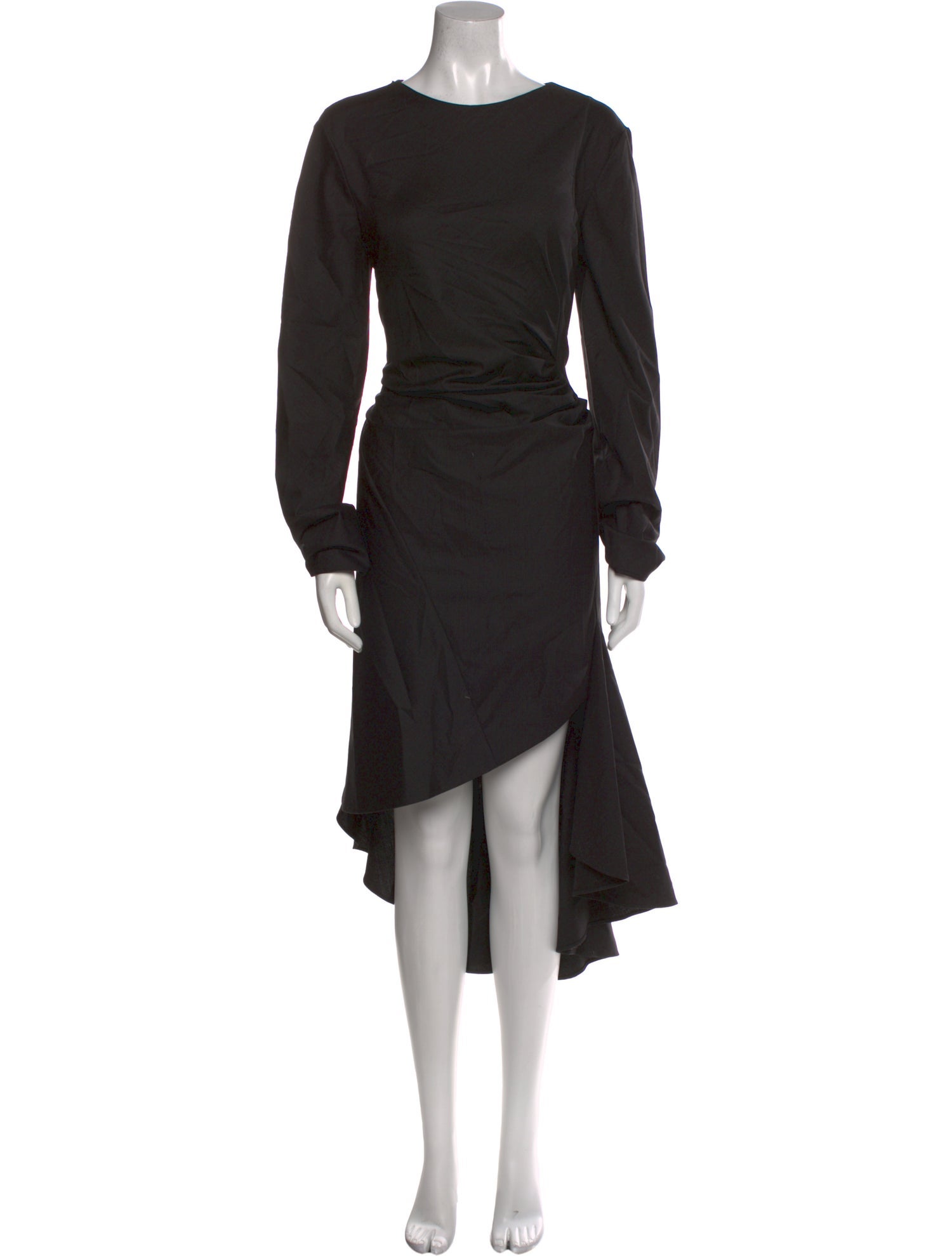 Philosophy di Lorenzo Serafini Bateau Neckline Long Dress