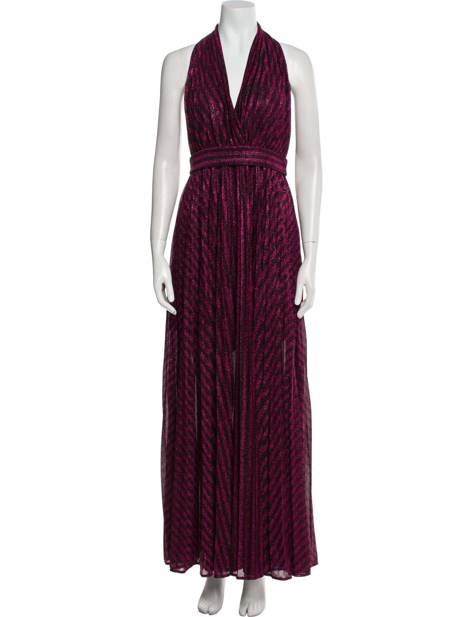 Philosophy di Lorenzo Serafini Halterneck Long Dress