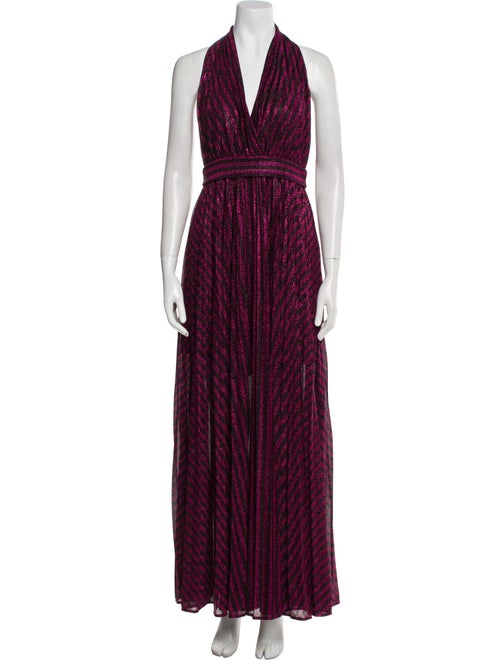 Philosophy di Lorenzo Serafini Halterneck Long Dress
