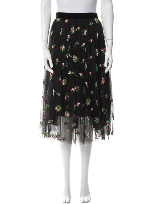 Philosophy di Lorenzo Serafini Floral Print Midi Length Skirt