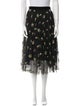 Philosophy di Lorenzo Serafini Floral Print Midi Length Skirt