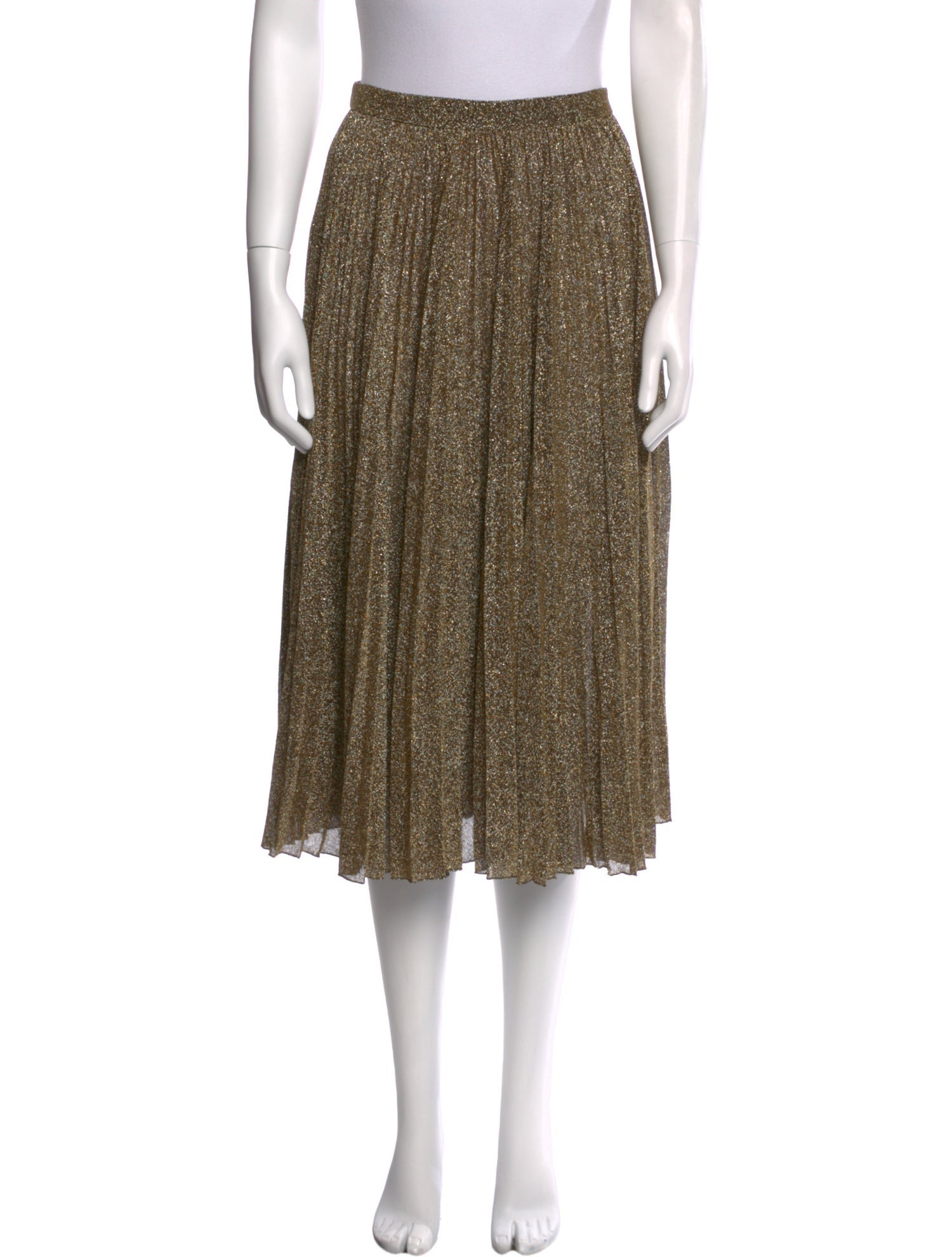 Philosophy di Lorenzo Serafini Glitter Accents Knee-Length Skirt