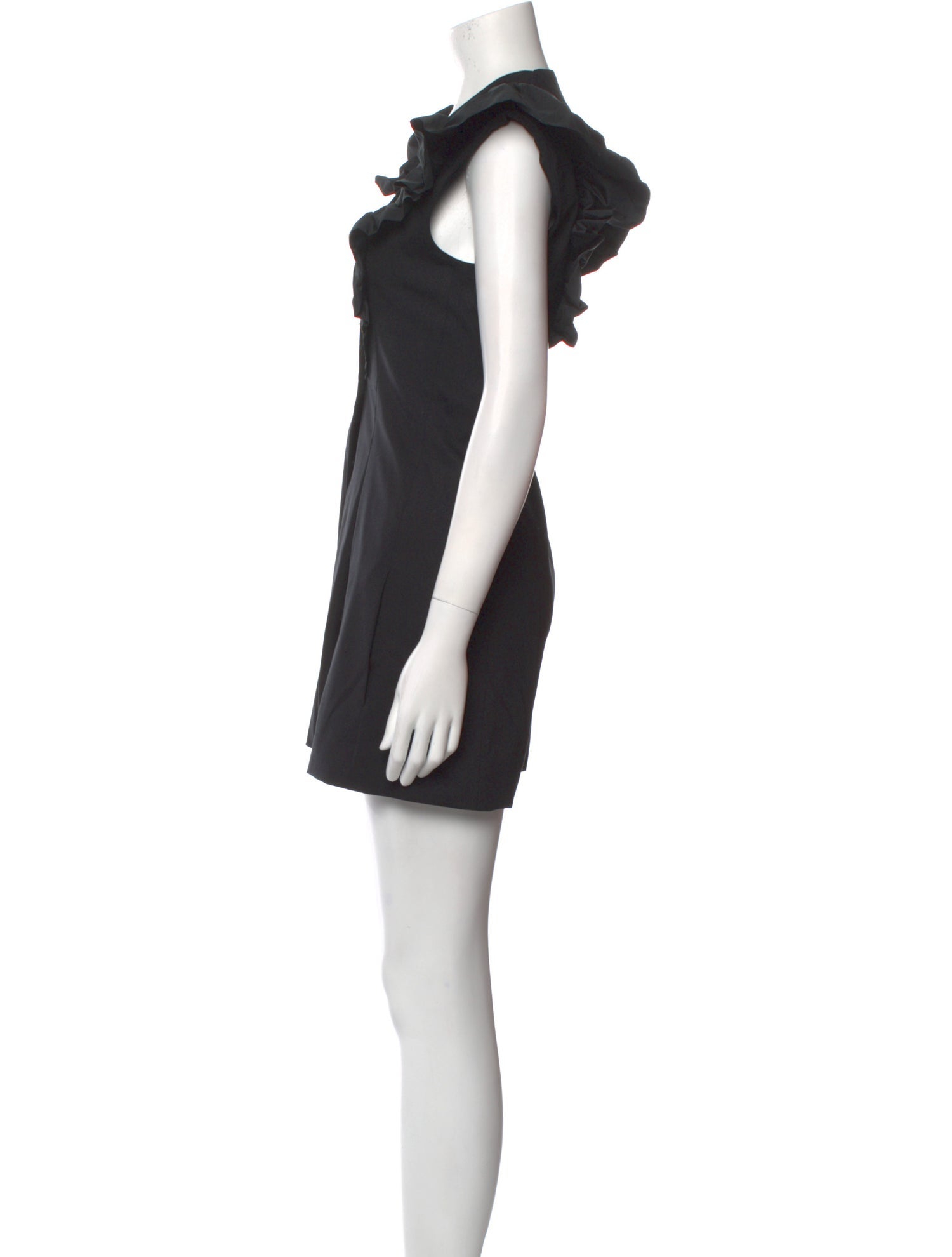 Philosophy di Lorenzo Serafini Wool Mini Dress