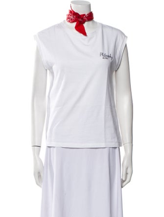 Philosophy di Lorenzo Serafini Mock Neck Short Sleeve T-Shirt