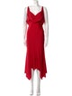 Philosophy di Lorenzo Serafini V-Neck Midi Length Dress