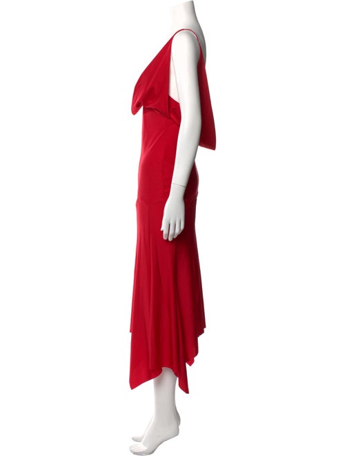 Philosophy di Lorenzo Serafini V-Neck Midi Length Dress