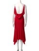 Philosophy di Lorenzo Serafini V-Neck Midi Length Dress