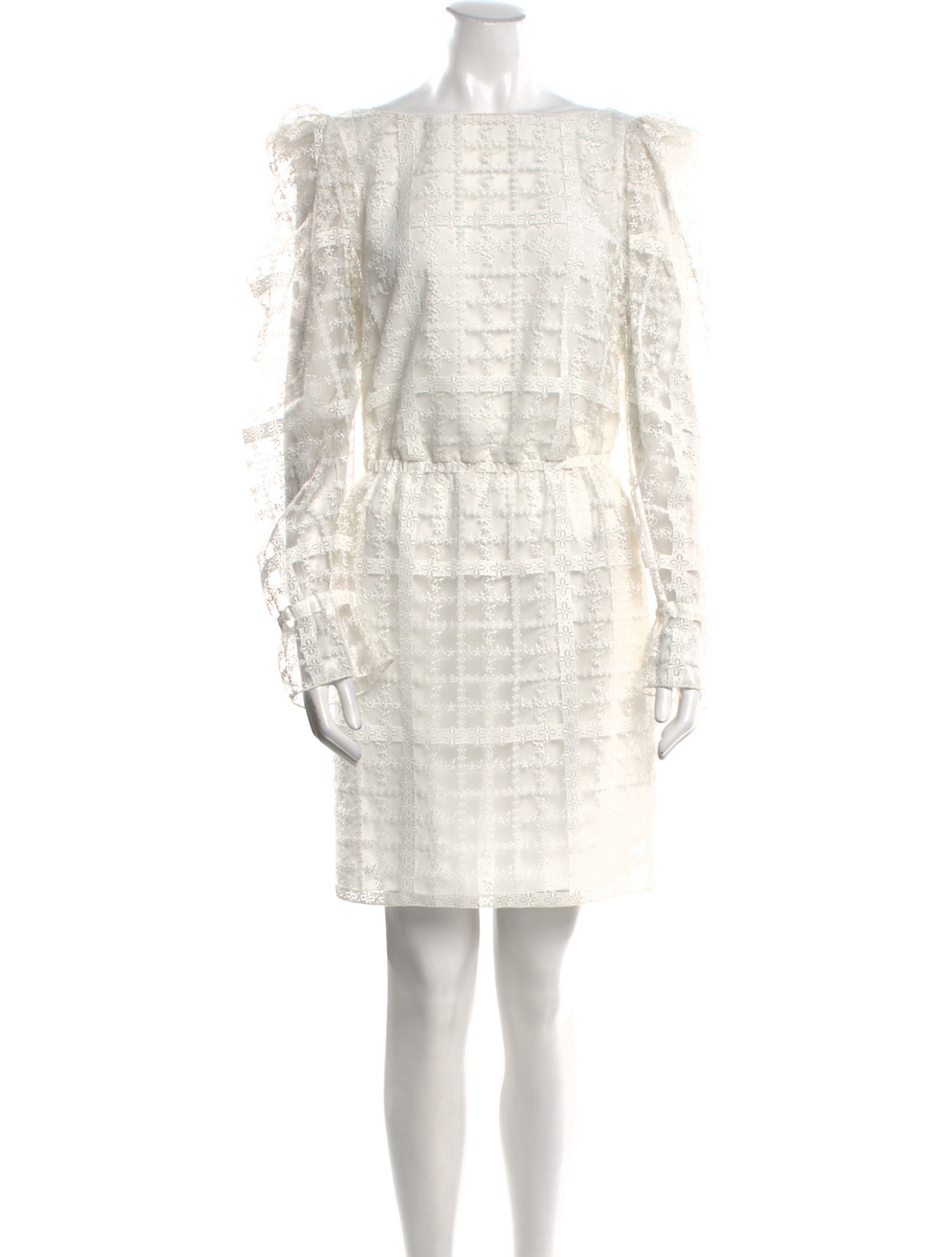 Philosophy di Lorenzo Serafini Lace Pattern Mini Dress w/ Tags