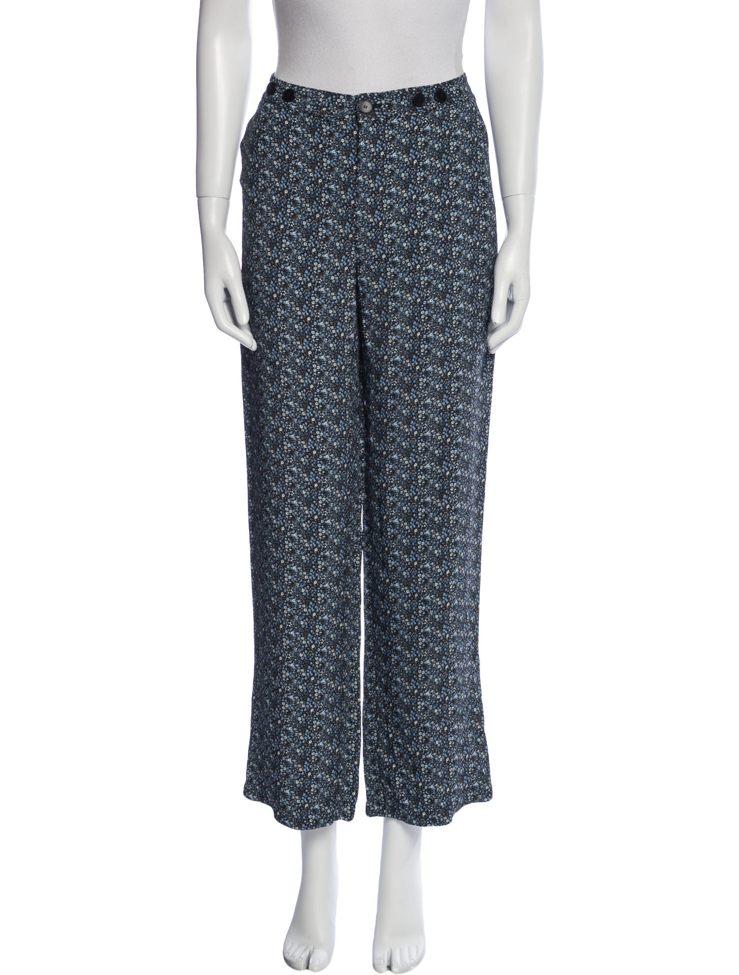 Philosophy di Lorenzo Serafini Printed Wide Leg Pants