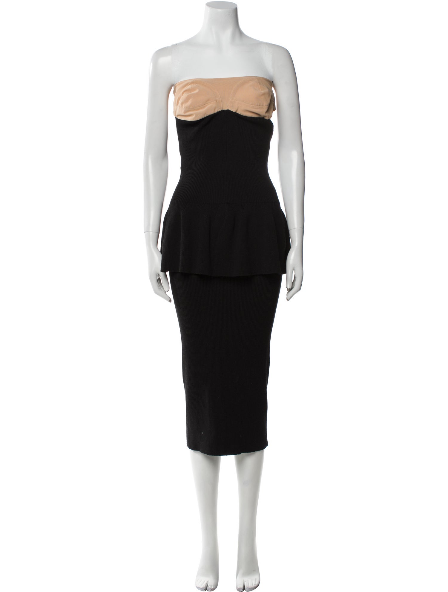 Philosophy di Lorenzo Serafini Strapless Mini Dress