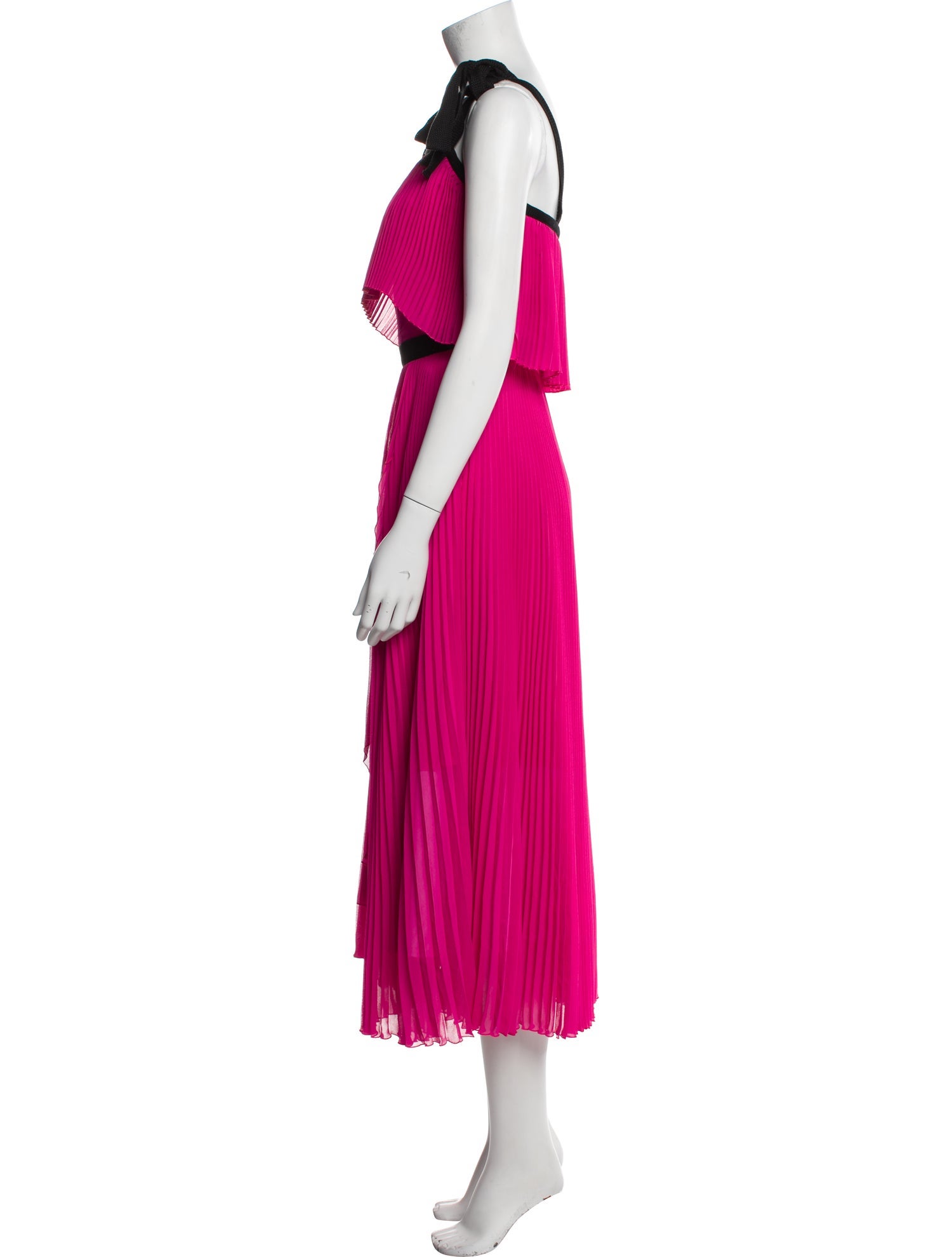 Philosophy di Lorenzo Serafini Square Neckline Long Dress