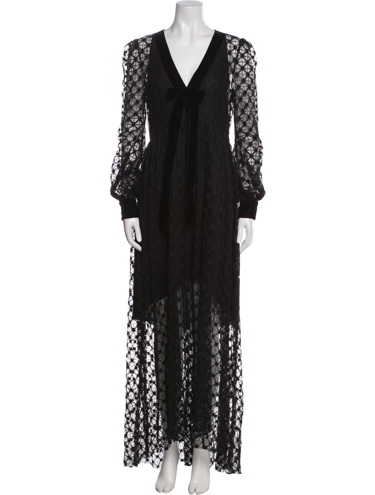 Philosophy di Lorenzo Serafini V-Neck Long Dress