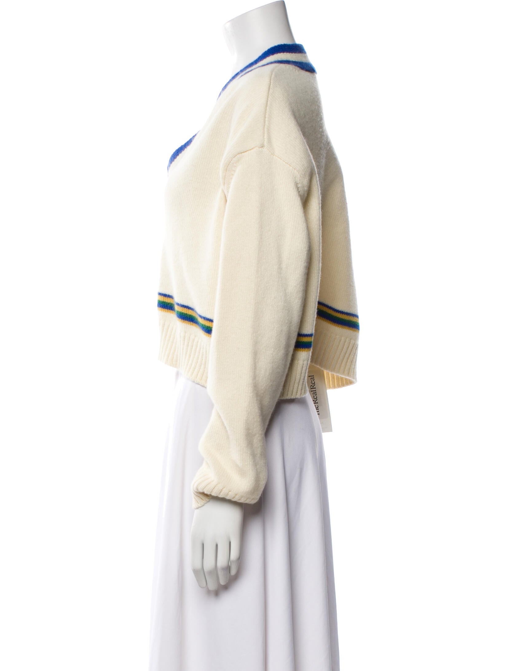 Philosophy di Lorenzo Serafini Virgin Wool Striped Sweater