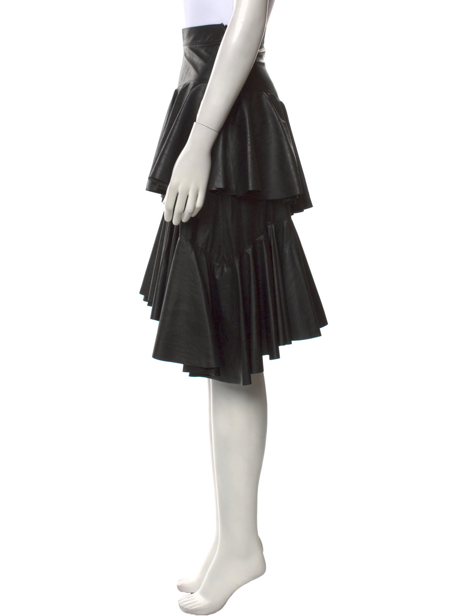 Philosophy di Lorenzo Serafini Ruffle Embellishment Knee-Length Skirt