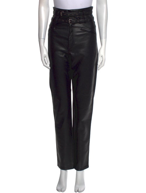 Philosophy di Lorenzo Serafini Leather Wide Leg Pants