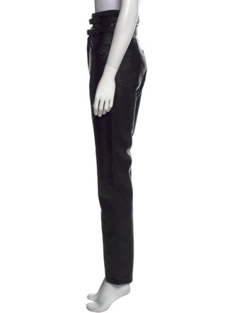Philosophy di Lorenzo Serafini Leather Wide Leg Pants