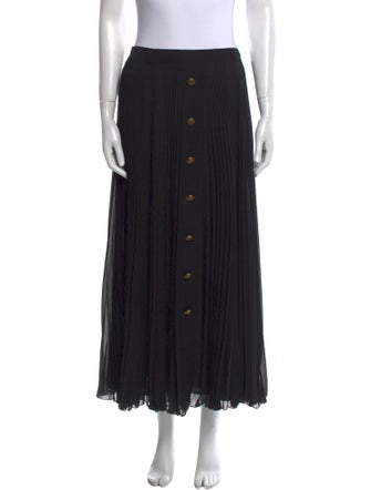 Philosophy di Lorenzo Serafini Pleated Accents Midi Length Skirt