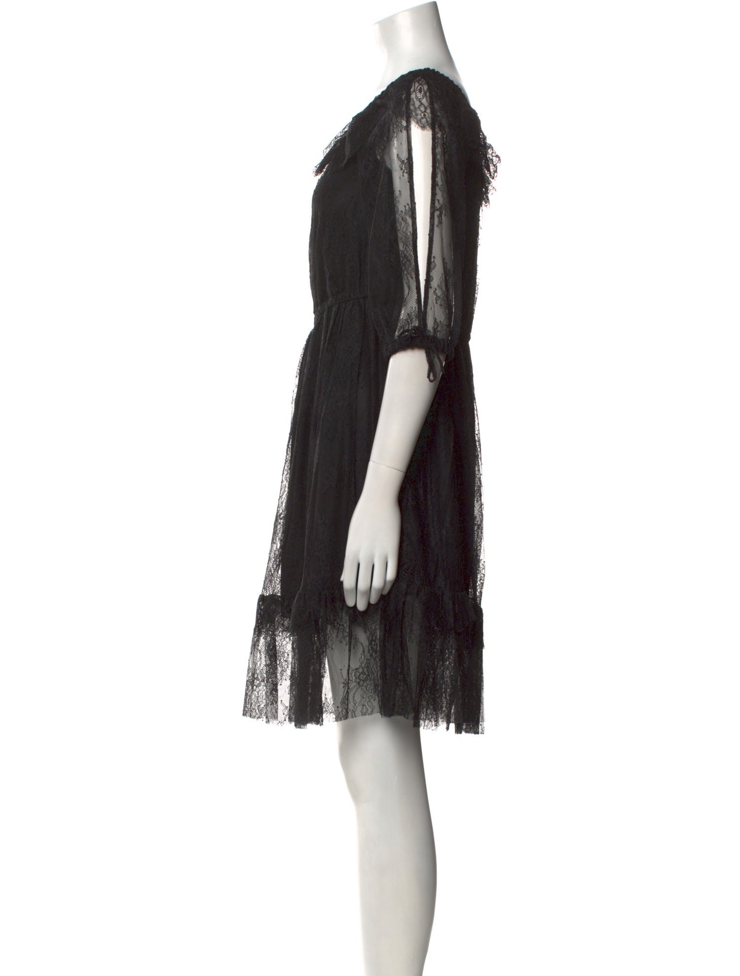 Philosophy di Lorenzo Serafini Scoop Neck Mini Dress