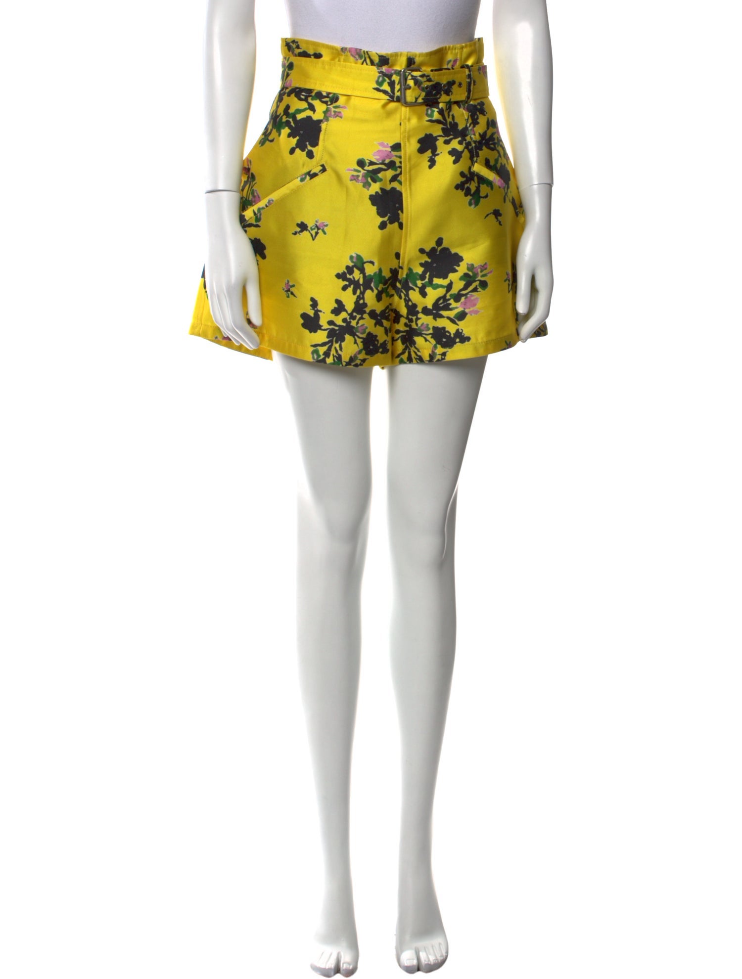 Philosophy di Lorenzo Serafini Floral Print Mini Shorts