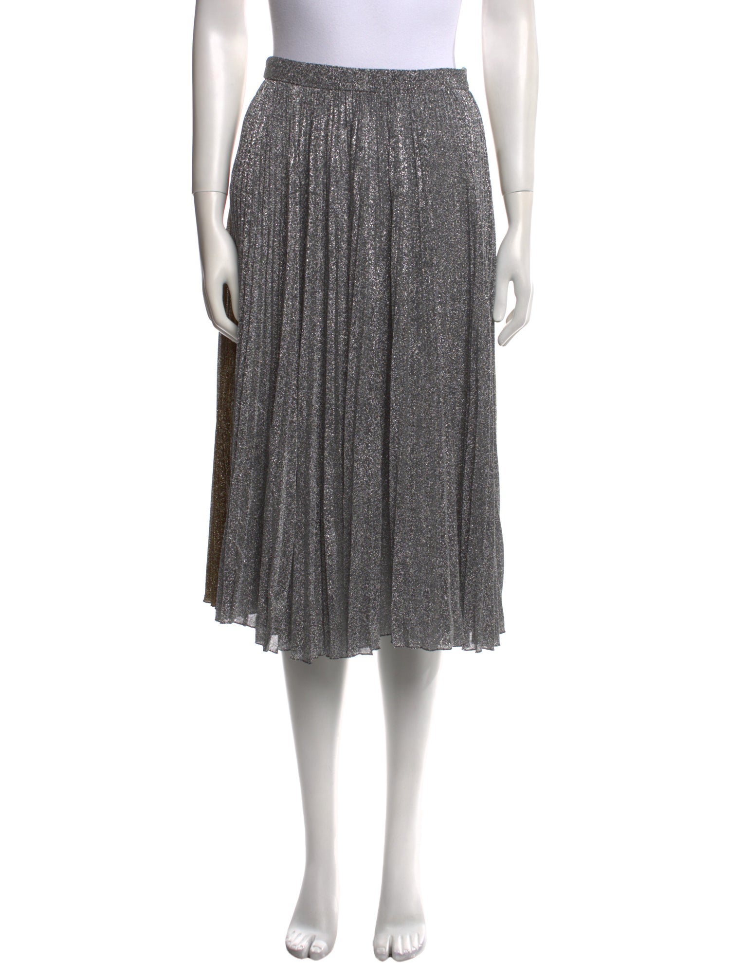 Philosophy di Lorenzo Serafini Glitter Accents Knee-Length Skirt
