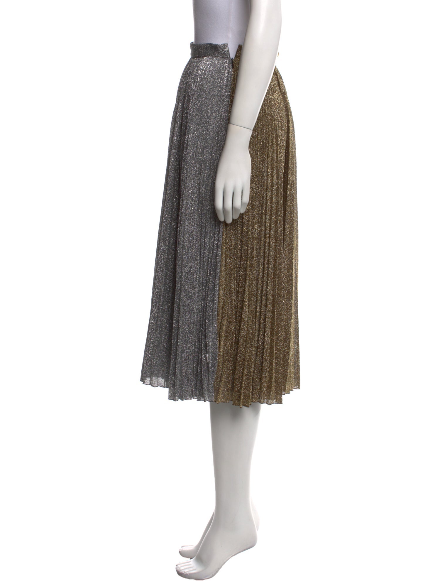 Philosophy di Lorenzo Serafini Glitter Accents Knee-Length Skirt