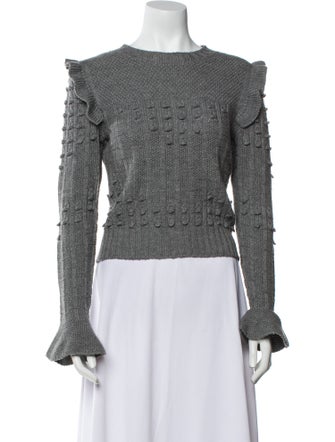Philosophy di Lorenzo Serafini Virgin Wool Mock Neck Sweater