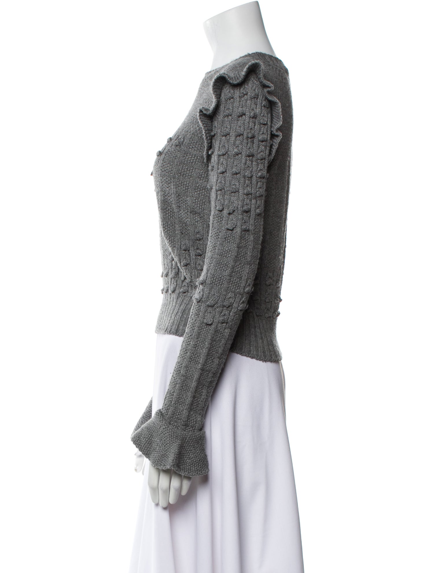 Philosophy di Lorenzo Serafini Virgin Wool Mock Neck Sweater