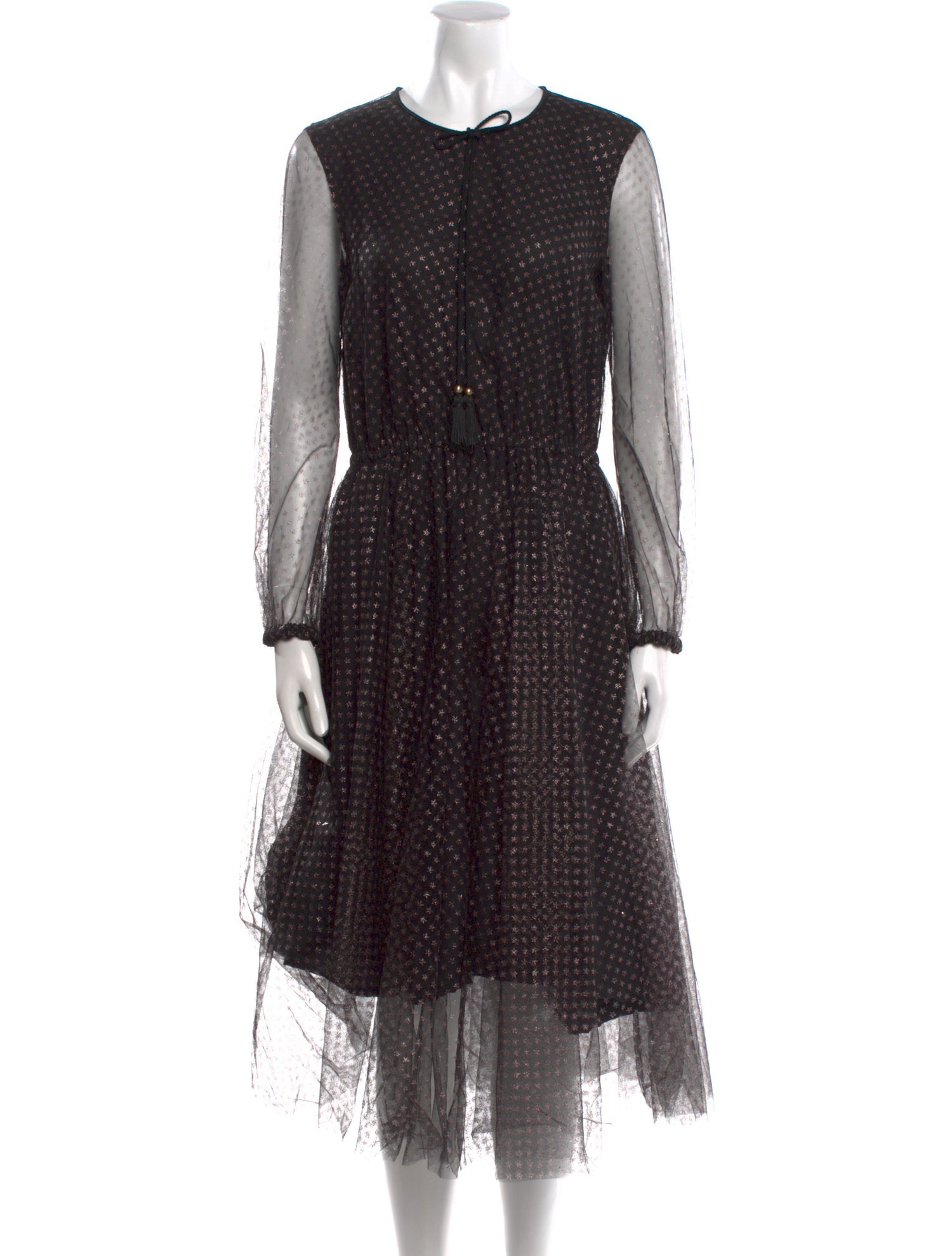 Philosophy di Lorenzo Serafini Printed Midi Length Dress