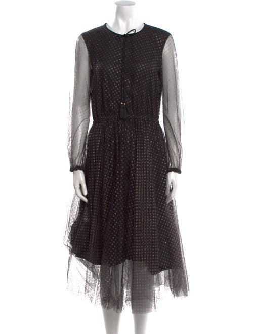 Philosophy di Lorenzo Serafini Printed Midi Length Dress