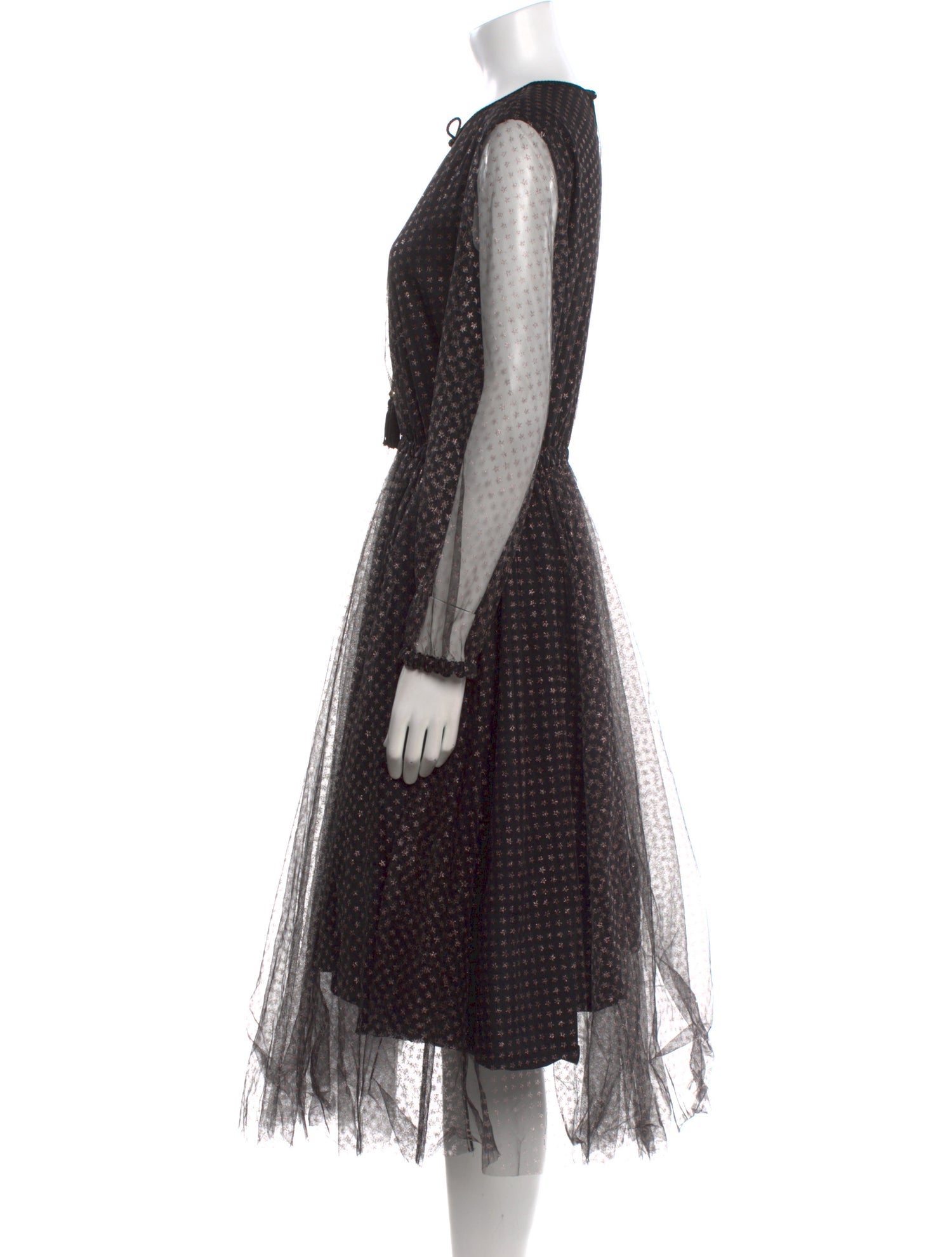 Philosophy di Lorenzo Serafini Printed Midi Length Dress