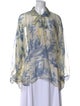 Philosophy di Lorenzo Serafini Silk Printed Blouse