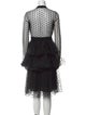 Philosophy di Lorenzo Serafini Lace Pattern Midi Length Dress