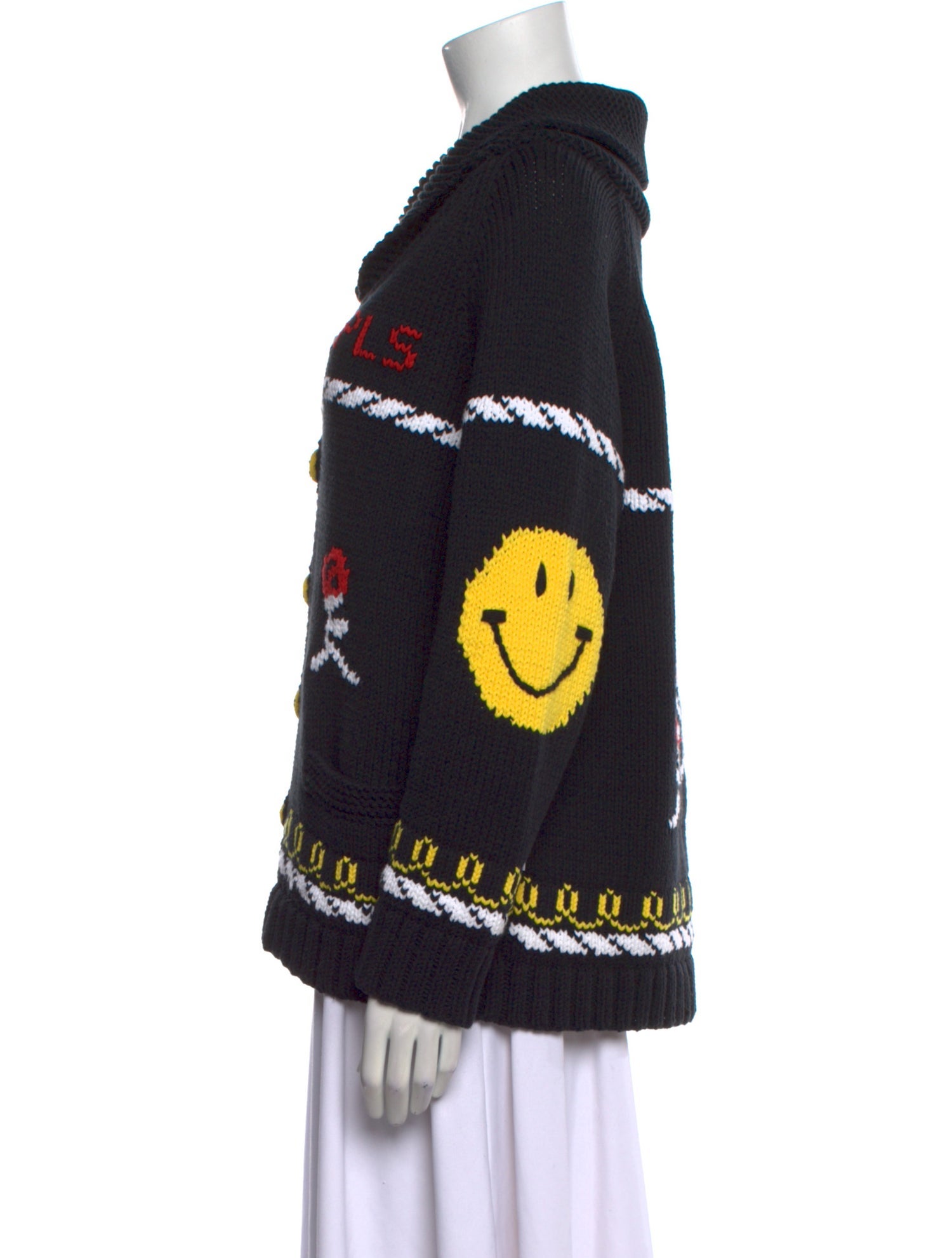 Philosophy di Lorenzo Serafini Printed V-Neck Sweater