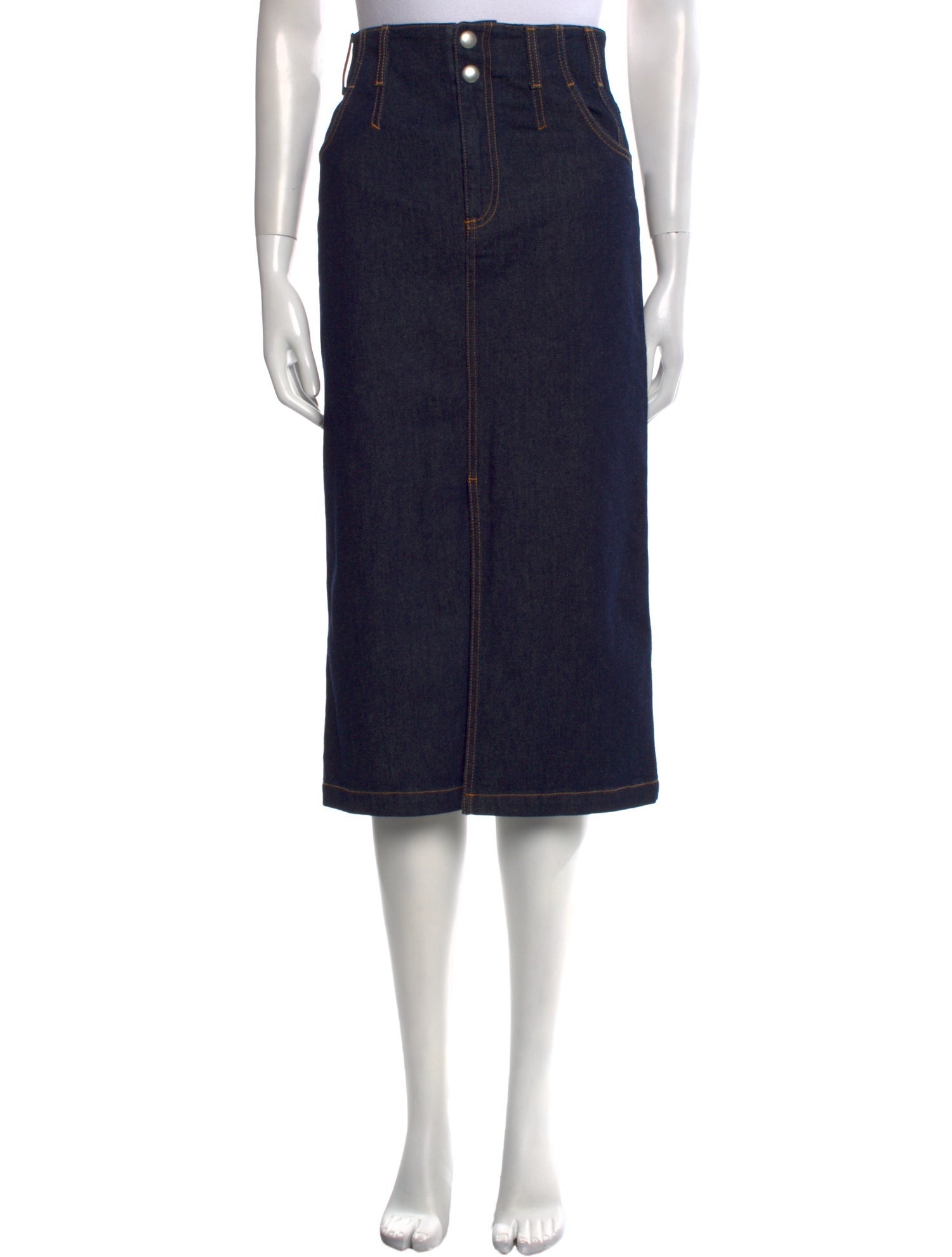 Philosophy di Lorenzo Serafini Pleated Accents Midi Length Skirt