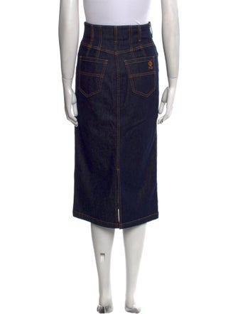 Philosophy di Lorenzo Serafini Pleated Accents Midi Length Skirt