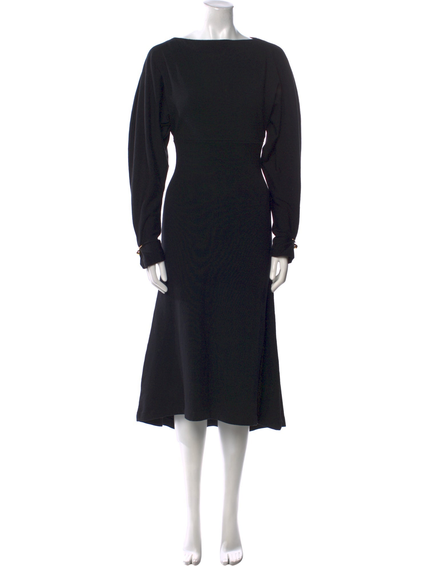 Philosophy di Lorenzo Serafini Bateau Neckline Midi Length Dress